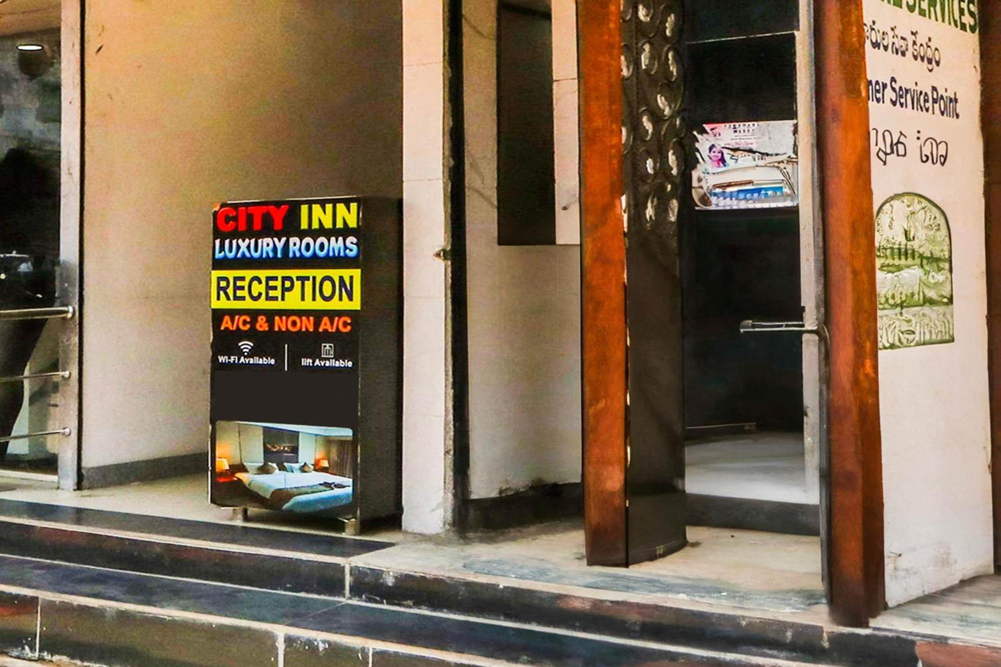 Hotel O City Inn Luxury Rooms Warangal Exteriör bild
